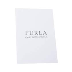 Pre Owned Furla Blue Leather Zip Tote