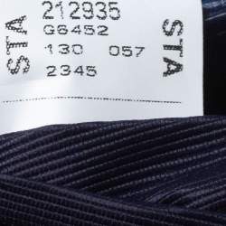 Pre Owned Furla Blue Leather Zip Tote