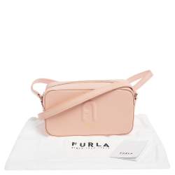 مملوكة مسبقًا حقيبة كروس فورلا ميني ريتا كاميرا جلد وردي فاتح 