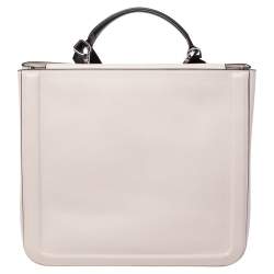 Pre Owned Furla Beige Leather Reale North South Convertible Tote