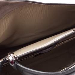 Pre Owned Furla Beige Leather Reale North South Convertible Tote