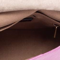 مملوكة مسبقًا Furla Purple Leather My Piper Satchel