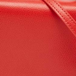 Pre Owned Furla Red Leather Incanto Crossbody Bag