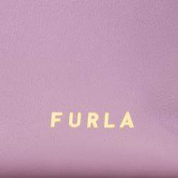 Pre Owned Furla Purple - Leather - Hobo Shoulder bag