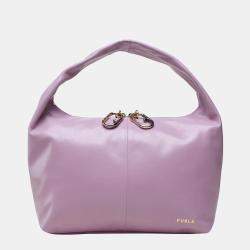Pre Owned Furla Purple - Leather - Hobo Shoulder bag