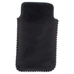 Furla Black Leather Phone Case