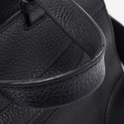 Pre Owned Furla Black Leather Meraviglia Tote