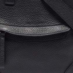 Pre Owned Furla Black Leather Meraviglia Tote