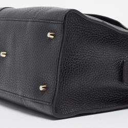 Pre Owned Furla Black Leather Meraviglia Tote