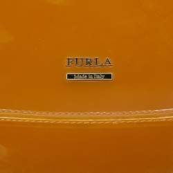 Furla Yellow Rubber Candy Backpack 
