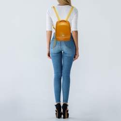Furla Yellow Rubber Candy Backpack 