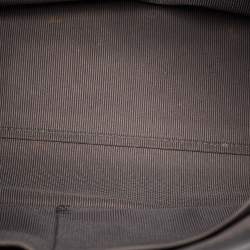 Pre Owned Furla Grey Croc Embossed Leather Lady M Tote