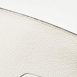 Furla White Leather Lodovica Tote