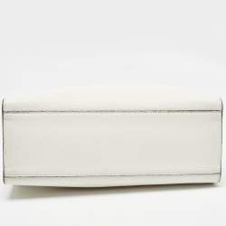 Furla White Leather Lodovica Tote