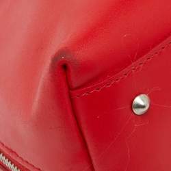 Pre Owned Furla Red Leather Shoulder Bag