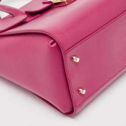 Furla Fuchsia Leather Metropolis Tote