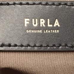 Furla Brown Leather Dafne Satchel