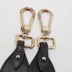 Pre Owned Furla Black Leather Pin S Tote