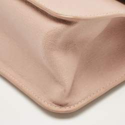 Furla Pink Leather Metropolis Top Handle Bag