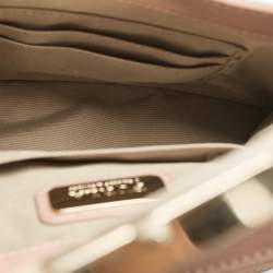 Furla Pink Leather Metropolis Top Handle Bag