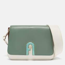 Furla Multicolor Leather Gemma Shoulder Bag