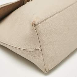 Furla Light Beige Leather Niki Top Handle Bag