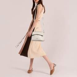Furla Light Beige Leather Niki Top Handle Bag