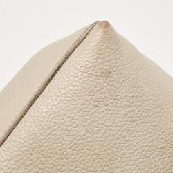 Furla Light Beige Leather Niki Top Handle Bag