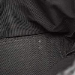 Pre Owned Furla Black Quilt Leather Caos Shoulder Bag