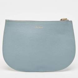Furla Multicolor Leather Cat Wristlet Pouch