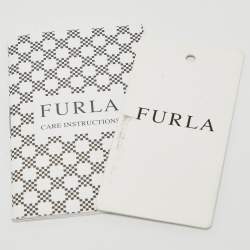 Pre Owned Furla Black Leather Metropolis Shoulder Bag