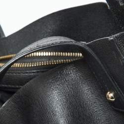 Furla Black Leather Small Musa Tote