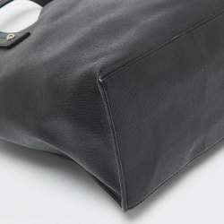 Furla Black Leather Small Musa Tote