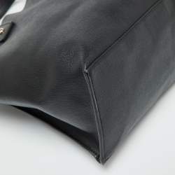 Furla Black Leather Small Musa Tote