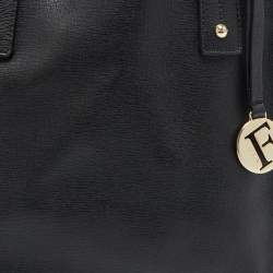 Furla Black Leather Small Musa Tote