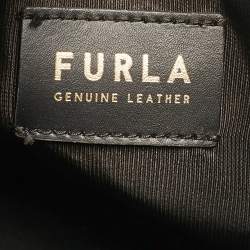 Furla Tricolor Leather Mini Net Tote