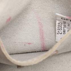 Furla Grey Leather Mini Stacy Drawstring Bucket Bag