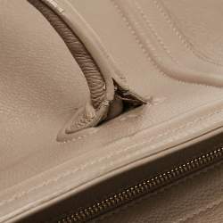 Furla Beige Leather Large College Tote