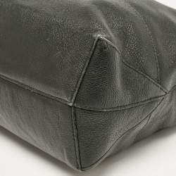 Furla Black Leather Melissa Shopper Tote