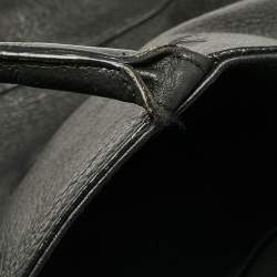 Furla Black Leather Melissa Shopper Tote