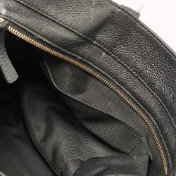Furla Black Leather Melissa Shopper Tote