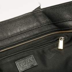 Furla Black Leather Melissa Shopper Tote