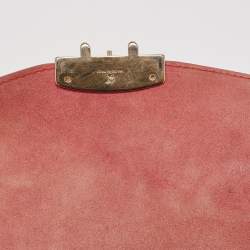 Pre Owned Furla Pink Leather Metropolis Shoulder Bag