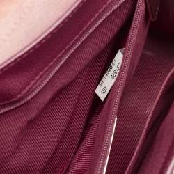 Pre Owned Furla Pink Leather Metropolis Shoulder Bag