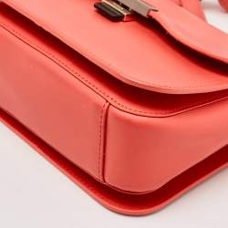 Furla Orange Leather Elisir Crossbody Bag