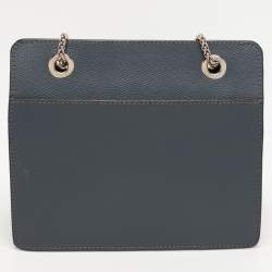 Pre Owned Furla Tricolor Leather Like Crossbody Bag