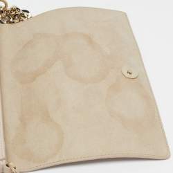 Pre Owned Furla Blush Pink Leather Joann Crossbody Bag