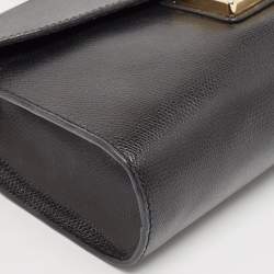 Furla Black Leather Metropolis Shoulder Bag