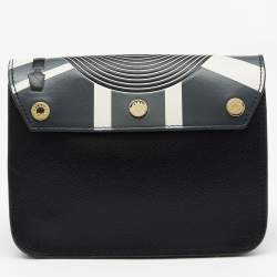 Furla Multicolor Leather Mini Music Theme Metropolis Crossbody Bag