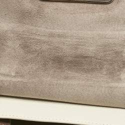 Furla Off White Leather Mini Ducale Shoulder Bag
